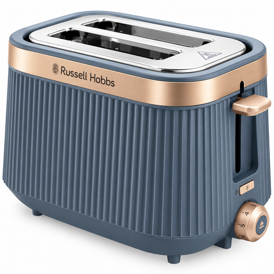 Russell Hobbs Brontë 2 Slice Toaster 26762 (Soft Navy)
