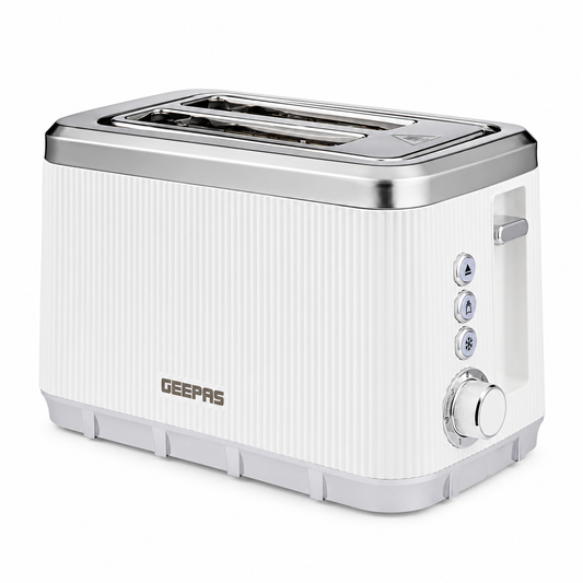 GEEPAS Arcus 2 Slice Toaster GBT36570UK-WT (White)