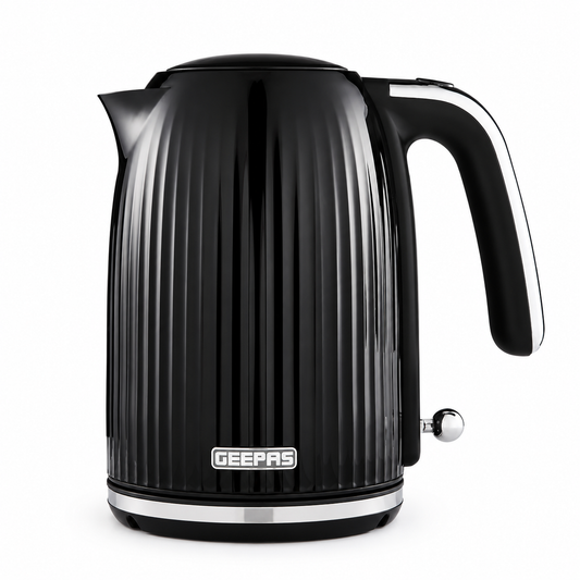 GEEPAS Fluted Kettle GK38068UK-BK (Black)