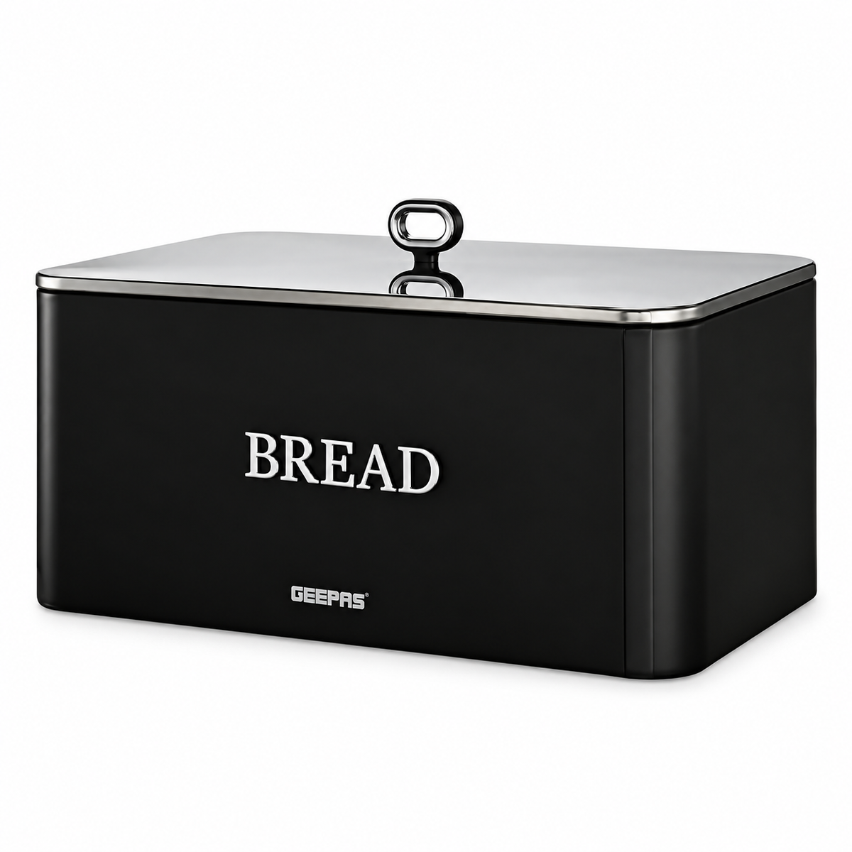 GEEPAS Retrovive 13L Bread Bin GCS63081UK-BK (Black)