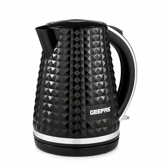 GEEPAS Argyle Kettle GK38056UK-BK (Black)