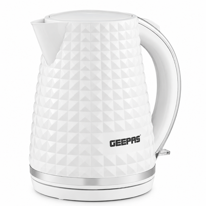GEEPAS Argyle Kettle 2200W GK38056UK-WT (White)