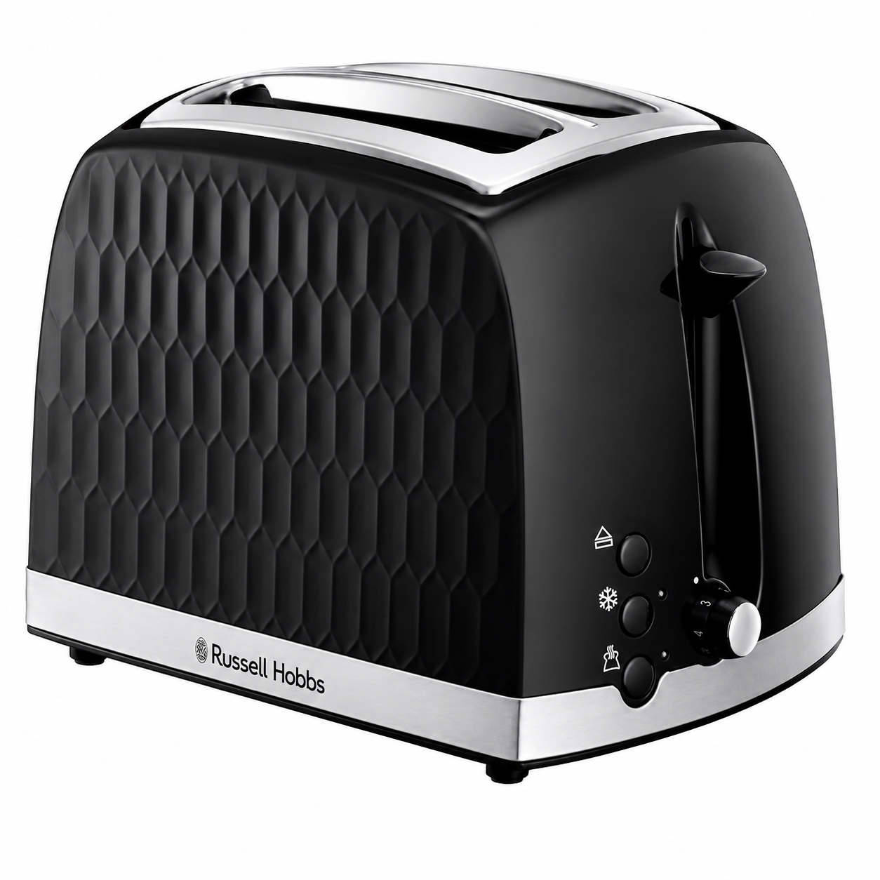 Russell Hobbs Russell Hobbs Honeycomb 2 Slice Toaster 26061 (Black)