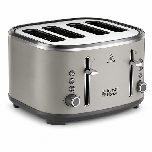 Russell Hobbs Russell Hobbs Stylevia 4 Slice Toaster 26293 (Mocha Grey)