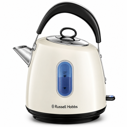 Russell Hobbs Russell Hobbs Stylevia Pyramid Kettle 28132 (Cream)