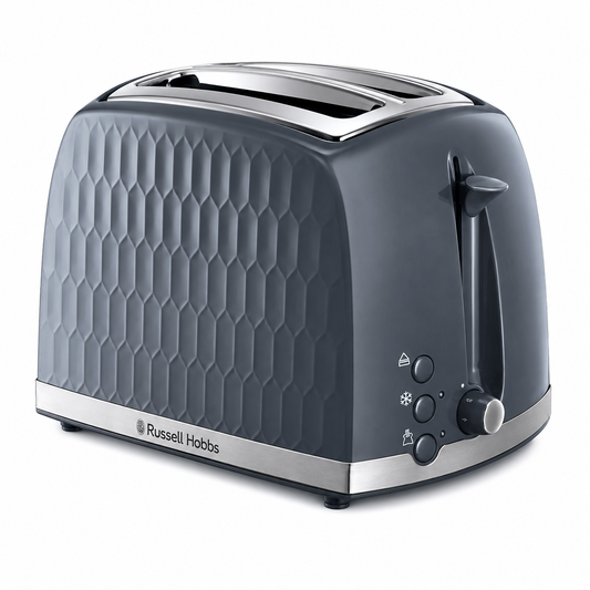 Russell Hobbs Russell Hobbs Honeycomb 2 Slice Toaster 26063 (Grey)