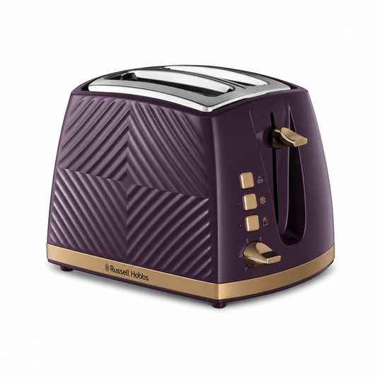 Russell Hobbs Russell Hobbs Groove 2 Slice Toaster 26393 (Mulberry)