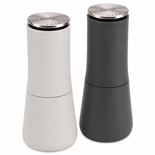 Joseph Joseph Joseph Joseph Milltop Non-Spill Salt & Pepper Mill Set 95036 (Grey)