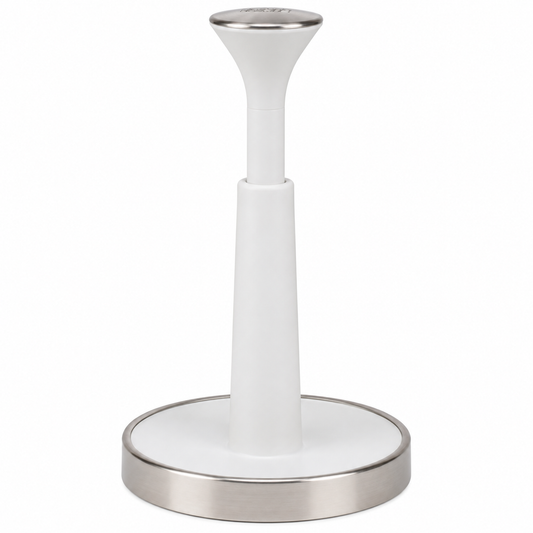 Joseph Joseph Joseph Joseph Grey Push & Tear Kitchen Roll Holder Towel Pole 851688 (Stone)