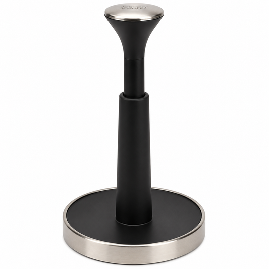 Joseph Joseph Push & Tear Kitchen Roll Holder Towel Pole 85140 (Dark Grey)