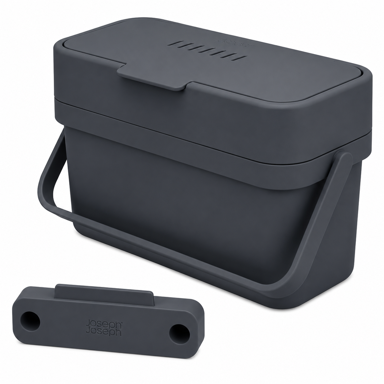 Joseph Joseph Compo 4 Food Waste Recycling Caddy Slimline 30107 (Graphite)