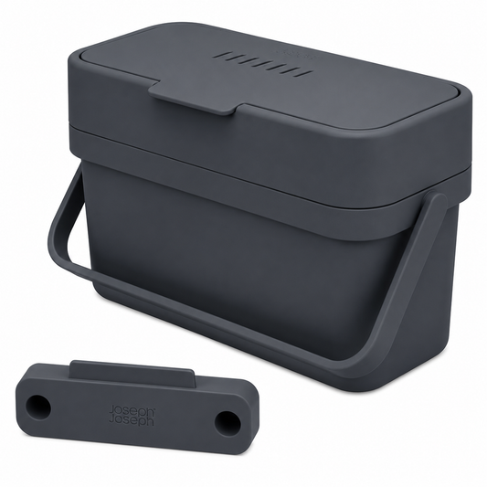 Joseph Joseph Compo 4 Food Waste Recycling Caddy Slimline 30107 (Graphite)