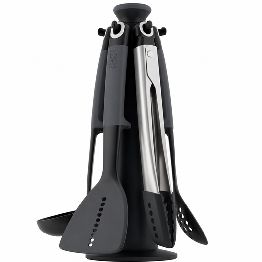 Joseph Joseph Elevate Kitchen Tools & Gadgets Carousel 6-Piece Utensil Set 10151 (Grey)