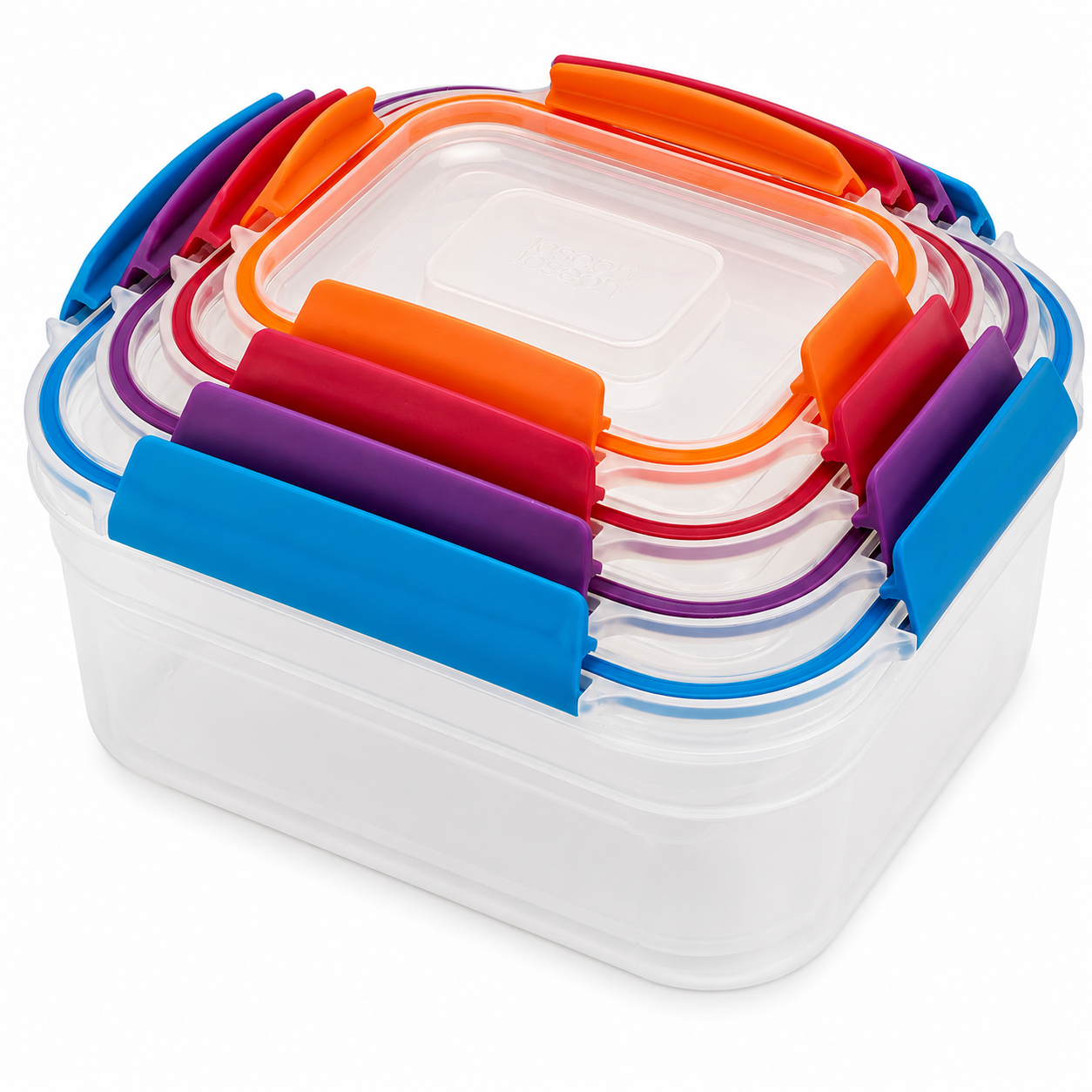 Joseph Joseph Nest Food Storage Container Set 4 Piece 81090 (Multicolour)