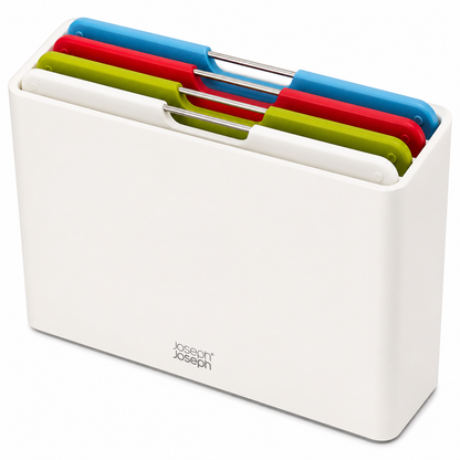 Joseph Joseph Folio 4-Piece Colour Coded Chopping Board Set 60196 (White)
