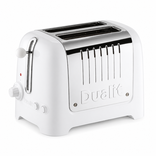 Dualit Lite 2 Slice Toaster 26203 (White) Toasters