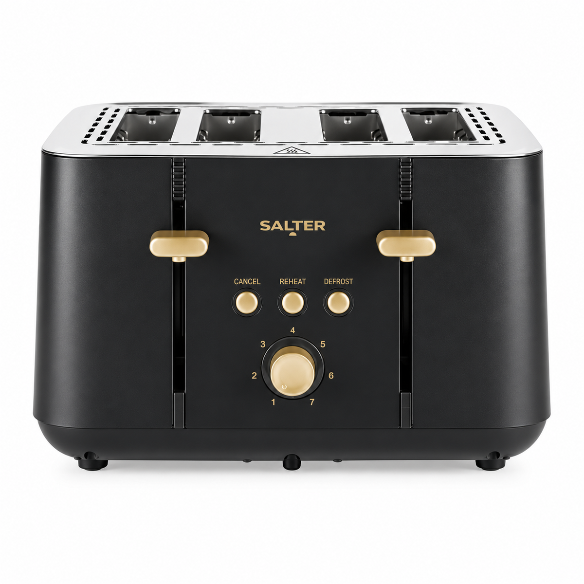Salter Alchemy 4 Slice Toaster EK5565BG (Black & Gold)