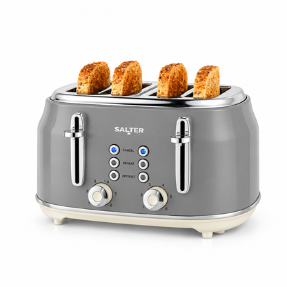 Salter Salter Retro 4 Slice Toaster EK5739GRY (Grey)