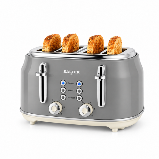 Salter Salter Retro 4 Slice Toaster EK5739GRY (Grey)