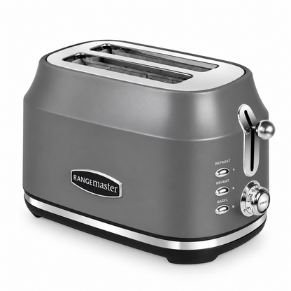 Rangemaster Classic 2 Slice Toaster RMCL2S201GY (Matt Slate Grey)