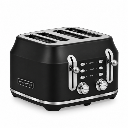 Rangemaster Rangemaster Classic 4 Slice Toaster RMCL4S304BK (Matt Black)