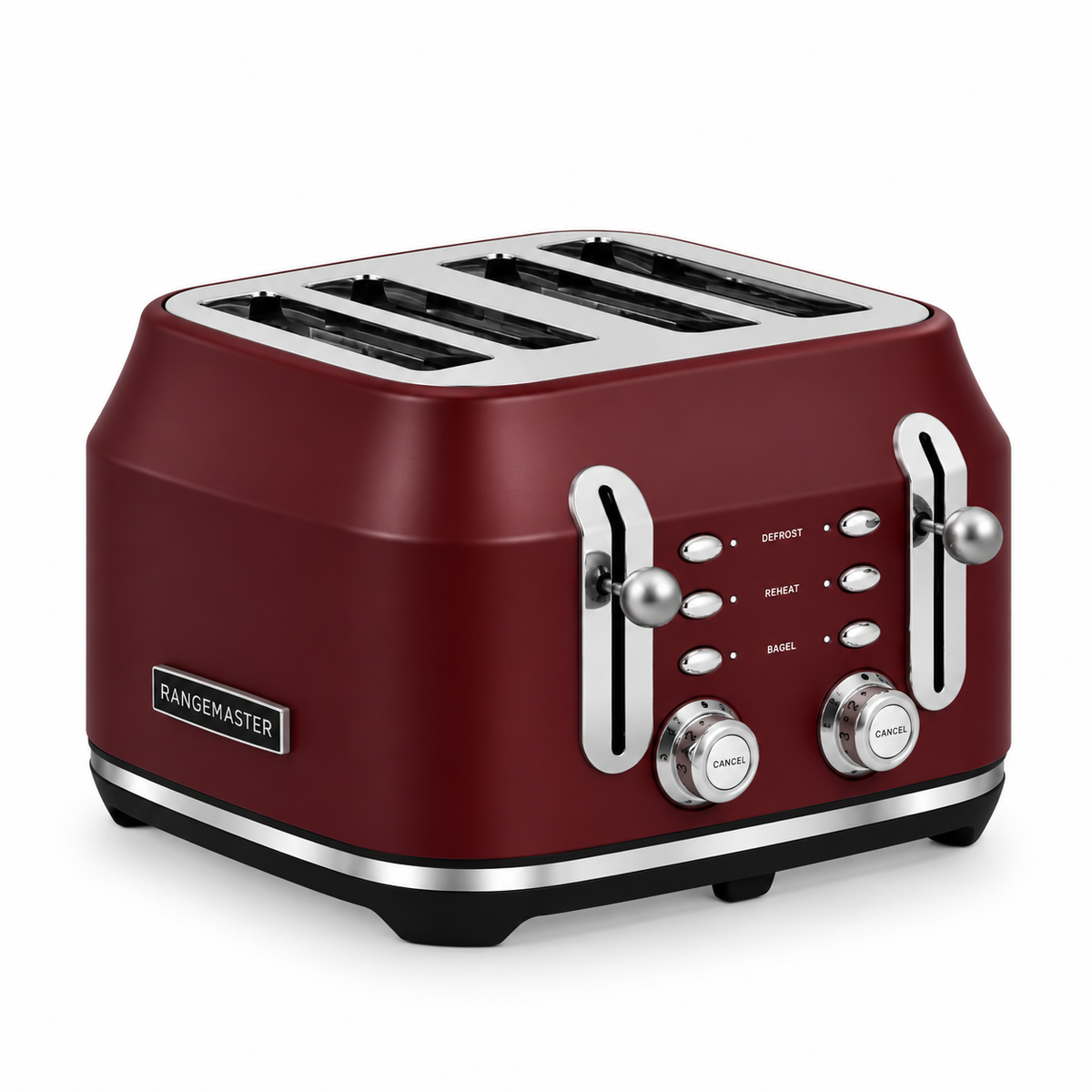 Rangemaster Classic 4 Slice Toaster RMCL4S304BU (Bordeaux Red)