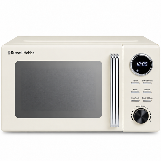 Russell Hobbs Hanley 20L 800W Digital Microwave RHMD838JW (Jasmine White)