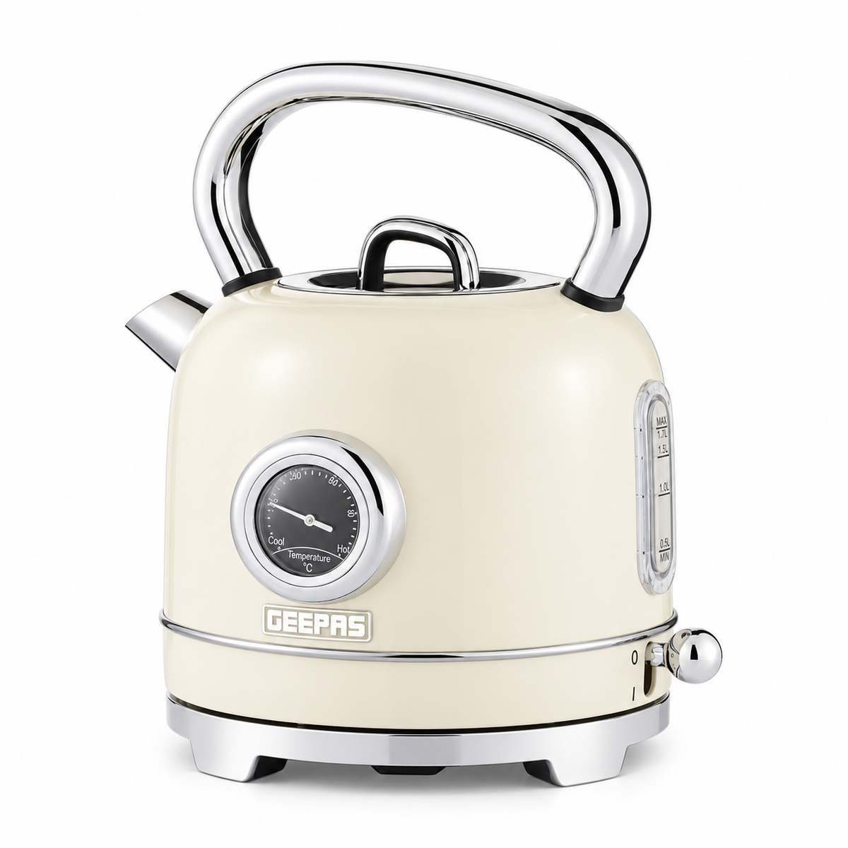 GEEPAS Retrovive Kettle GK38074UK-CR (Cream)