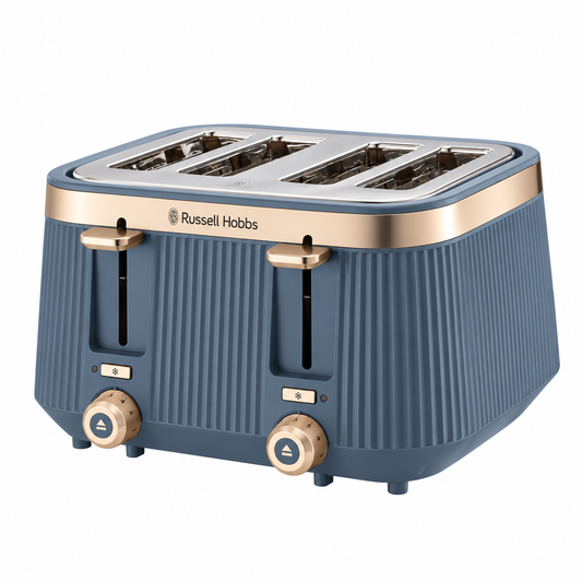 Russell Hobbs Brontë 4 Slice Toaster 1960W 26772 (Soft Navy)