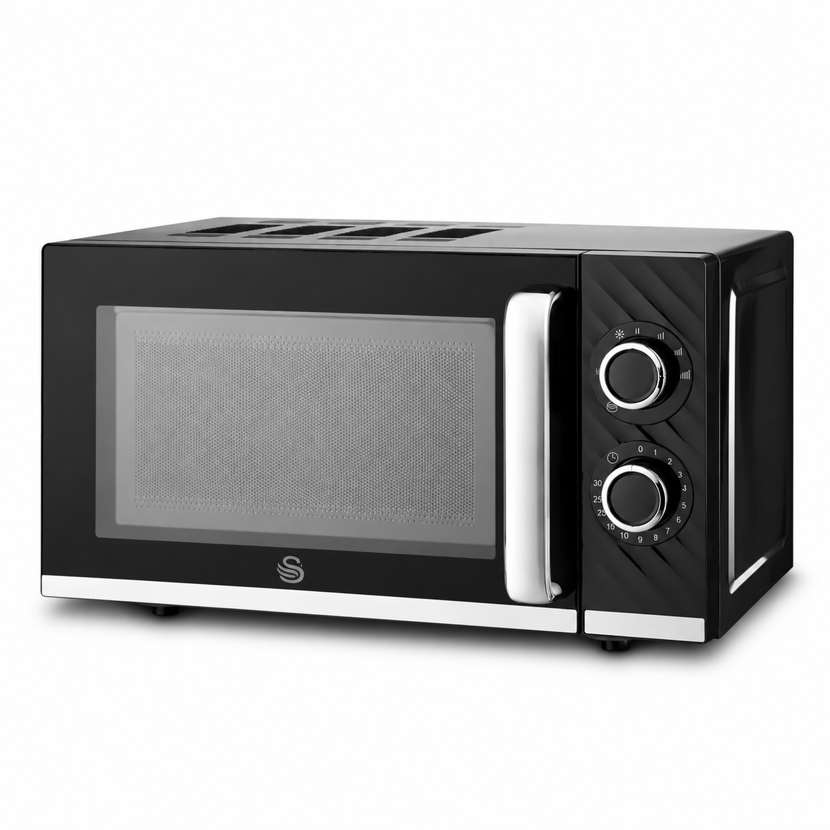 Swan Swan Windsor 20 Litre 800W Manual Microwave SM4424BLK (Black)