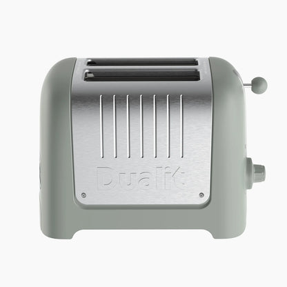 Dualit Lite Jug Kettle & 2 Slice Toaster Kitchen Set (Sage)