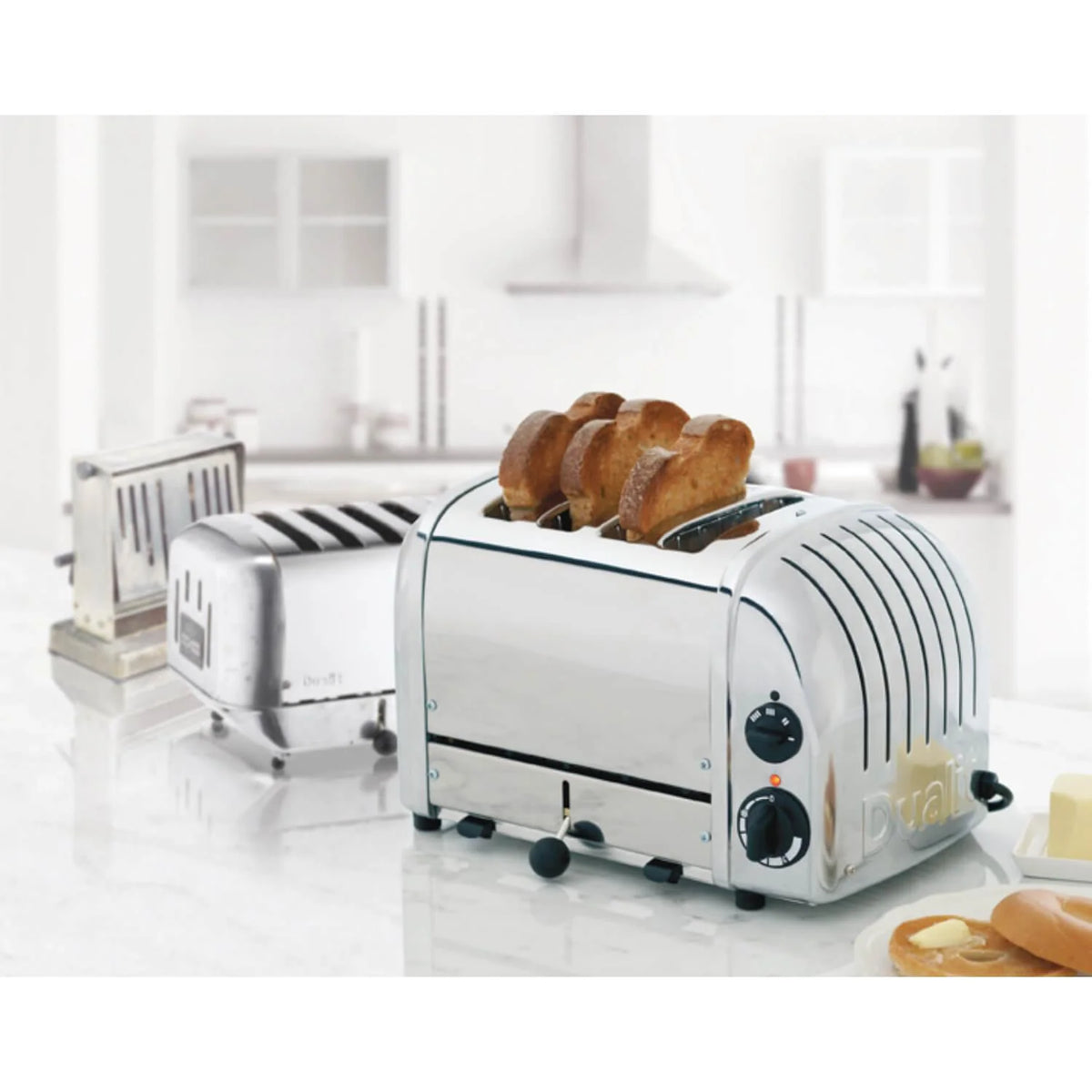 Dualit Dualit Classic Vario AWS 4 Slice Toaster 40378 (Stainless Steel)