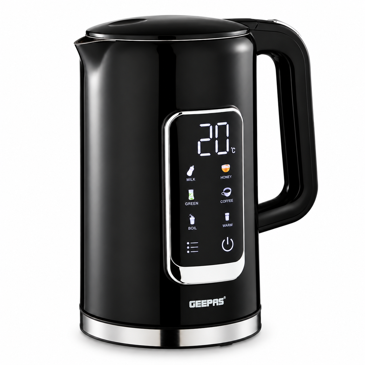Geepas GEEPAS Digital Electric Kettle GK38071UK-BK (Black)