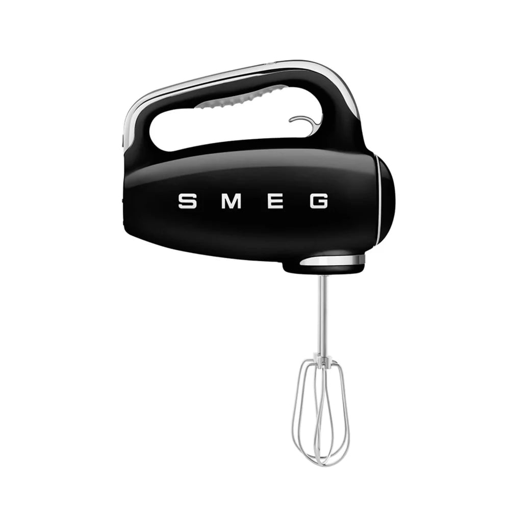 SMEG Hand Mixer Turbo Function LED Display HMF01BLUK (Black)