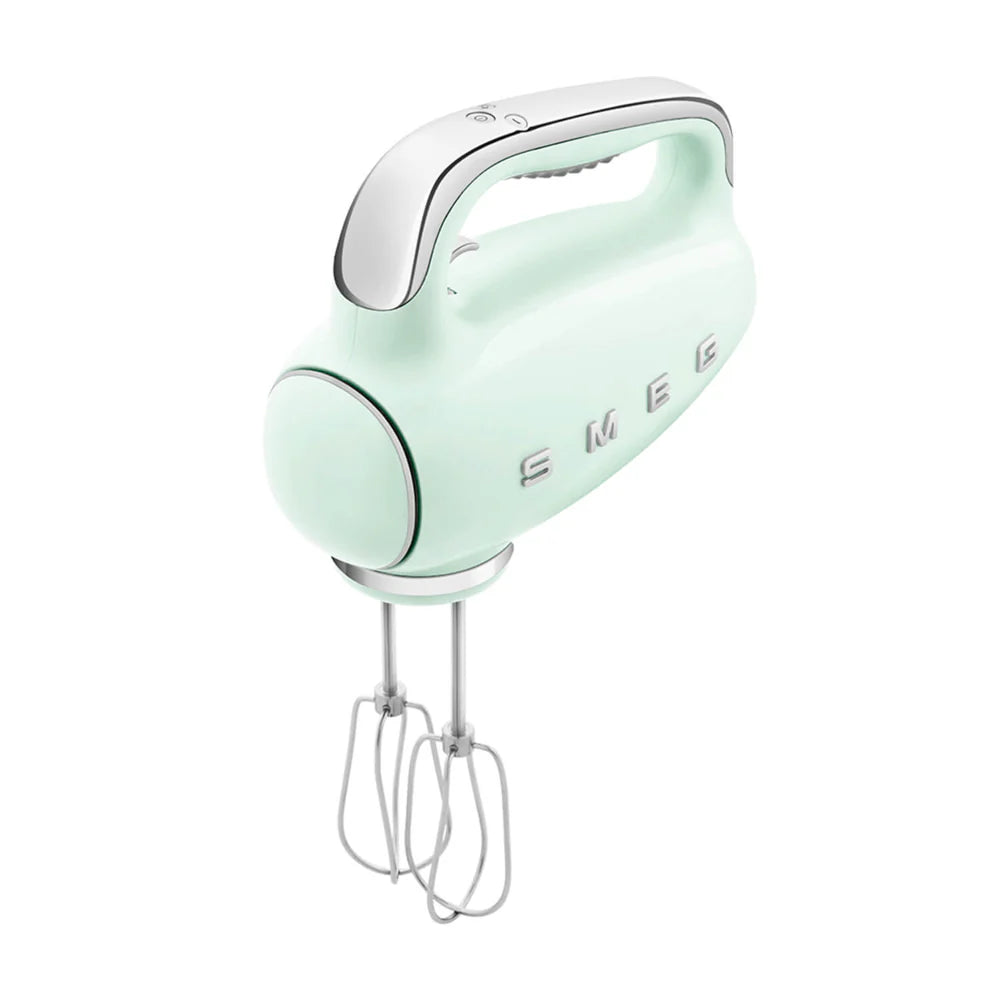 SMEG Hand Mixer Turbo Function LED Display HMF01PGUK (Green)