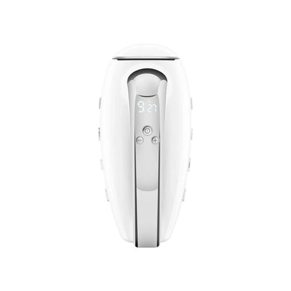 SMEG White Hand Mixer Turbo Function LED Display HMF01WHUK