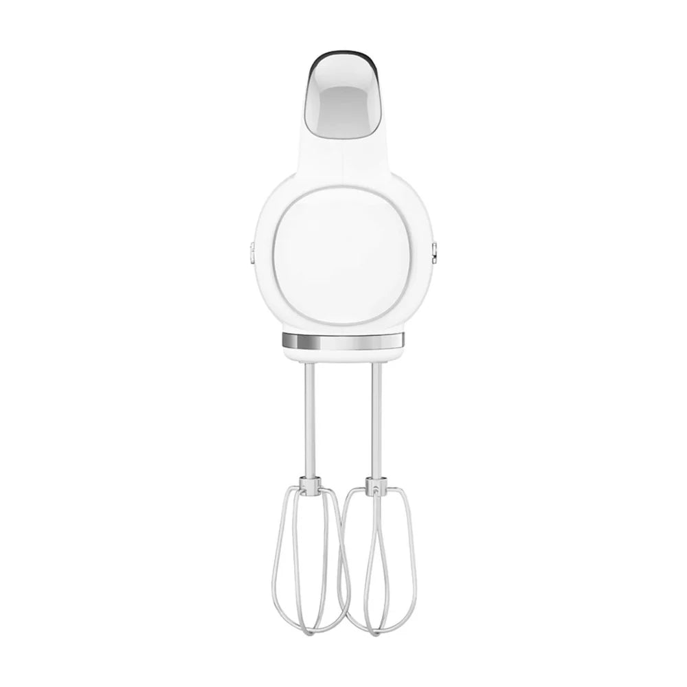 SMEG Hand Mixer Turbo Function LED Display HMF01WHUK - White