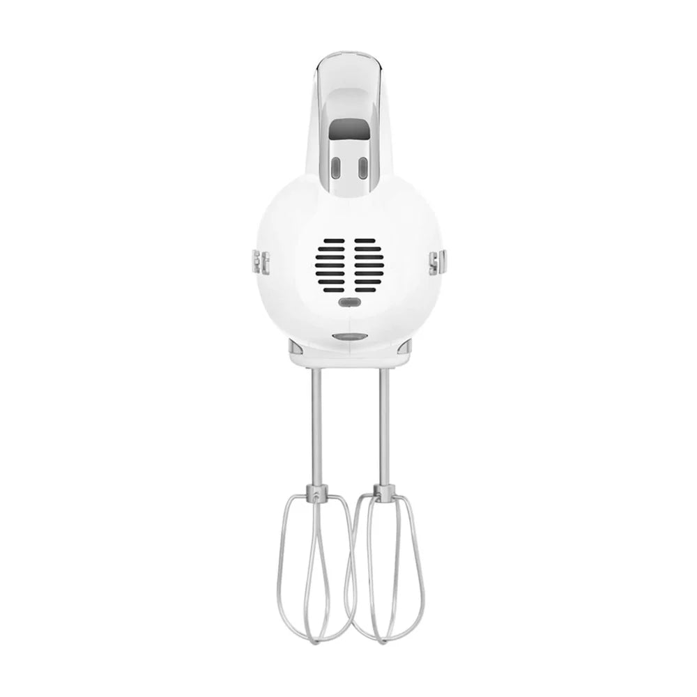 SMEG Hand Mixer Turbo Function LED Display HMF01WHUK - White