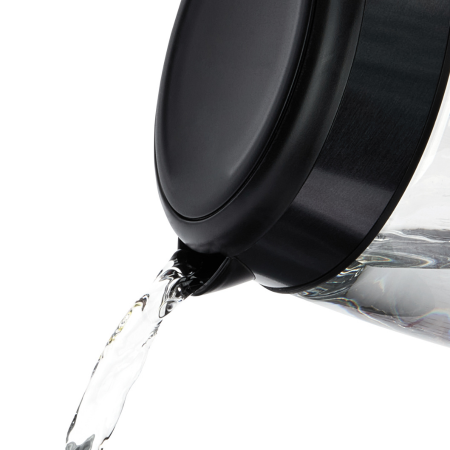 Russell Hobbs Illuminating Glass Kettle 27750 (Matte Black) - Vibe Home