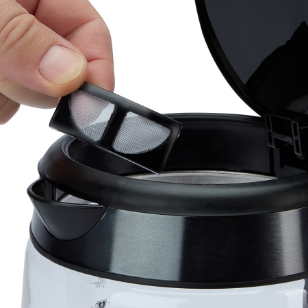 Russell Hobbs Illuminating Glass Kettle 27750 (Matte Black) - Vibe Home