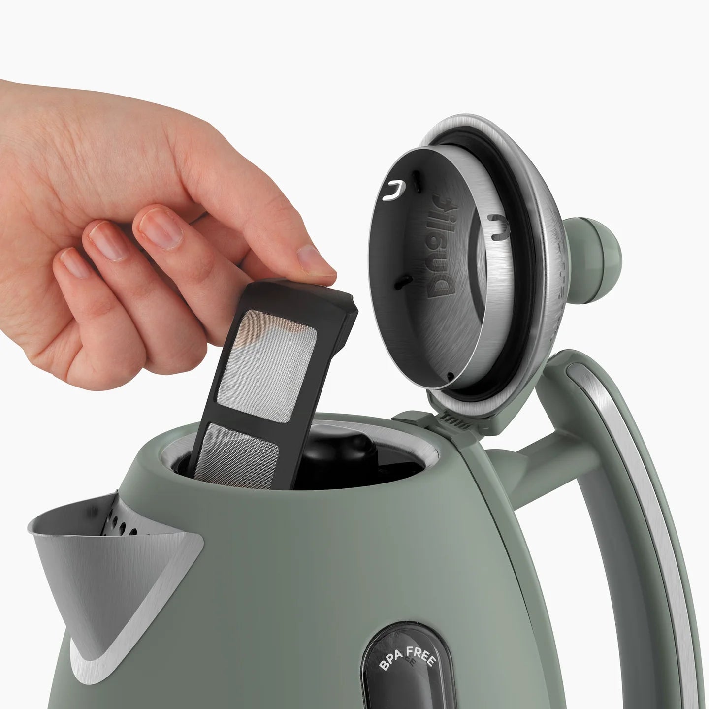 Dualit Lite Jug Kettle & 4 Slice Toaster Kitchen Set (Sage)