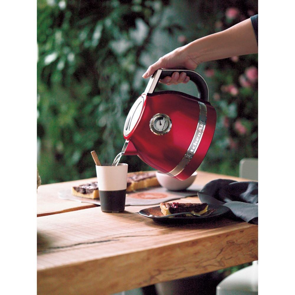 KitchenAid Artisan Kettle & 2 Slice Toaster Kitchen Set (Candy Apple Red).