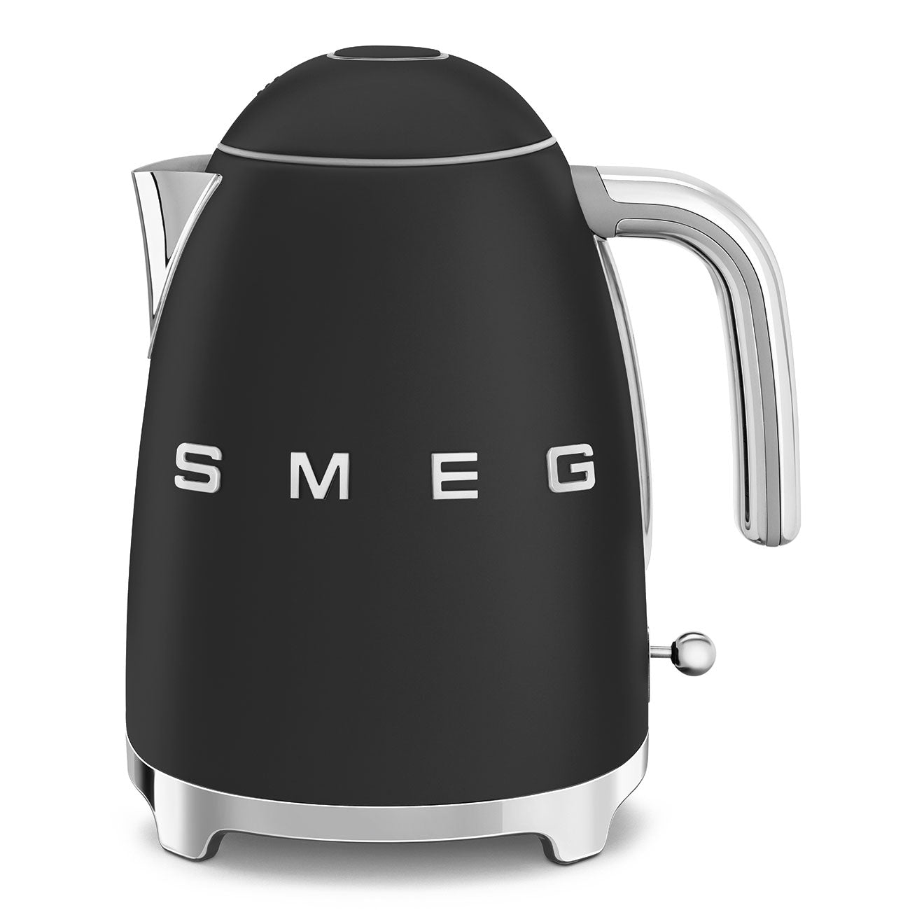 SMEG Kettle and 2 Slice Toaster Kitchen Set - Matte Black