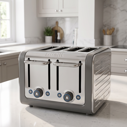 Dualit Architect 4 Slice Toaster 46526 (Grey Trim)