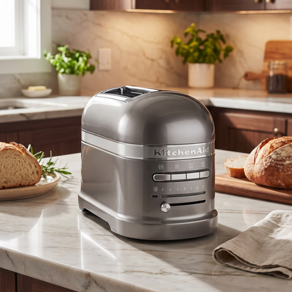 KitchenAid KitchenAid Artisan 2 Slice Toaster 5KMT2204BMS (Medallion Silver)