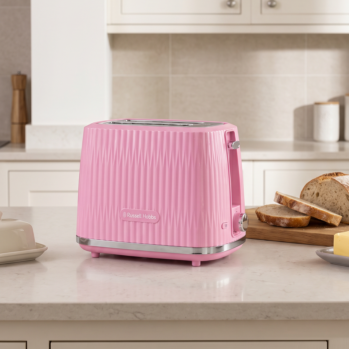 Russell Hobbs Russell Hobbs Eden 2 Slice Toaster 27372 (Raspberry Pink)