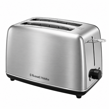 Russell Hobbs Everyday 2 Slice Toaster 28860 Silver (Brushed Stainless Steel)