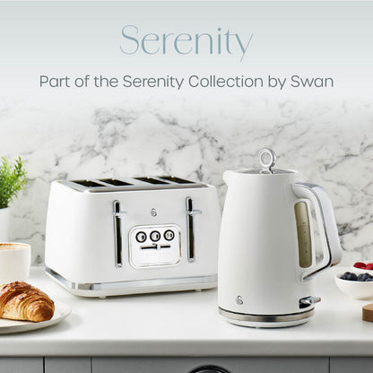 Swan Serenity Kettle Quick Boiling SK14017WHT (White)