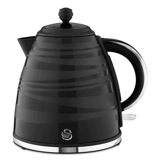 Swan Symphony Jug Kettle with Rapid Boil SK31050BN (Black)