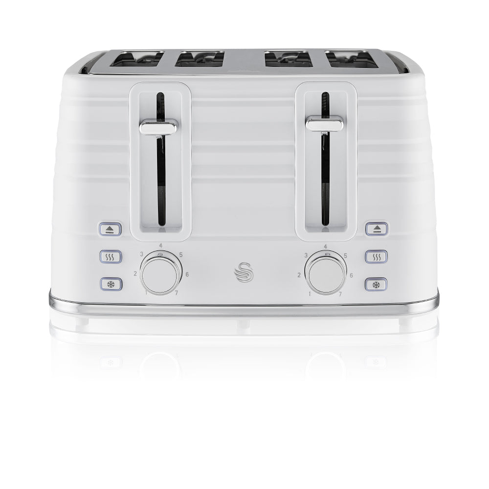 Swan Symphony 4 Slice Toaster ST31054WN (White)